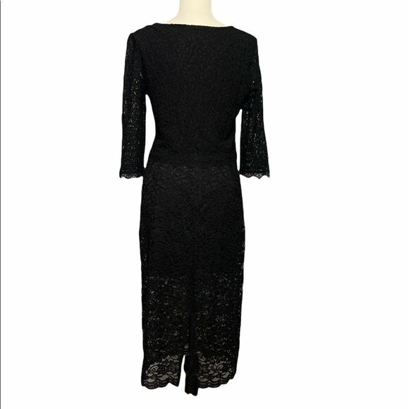 𝅺aritzia Babaton Lace Crop top long slv / Skirt Set - Picture 5 of 16